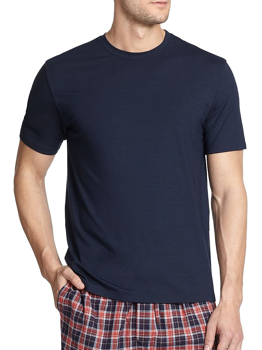 Crewneck Tee - Navy - Size Medium