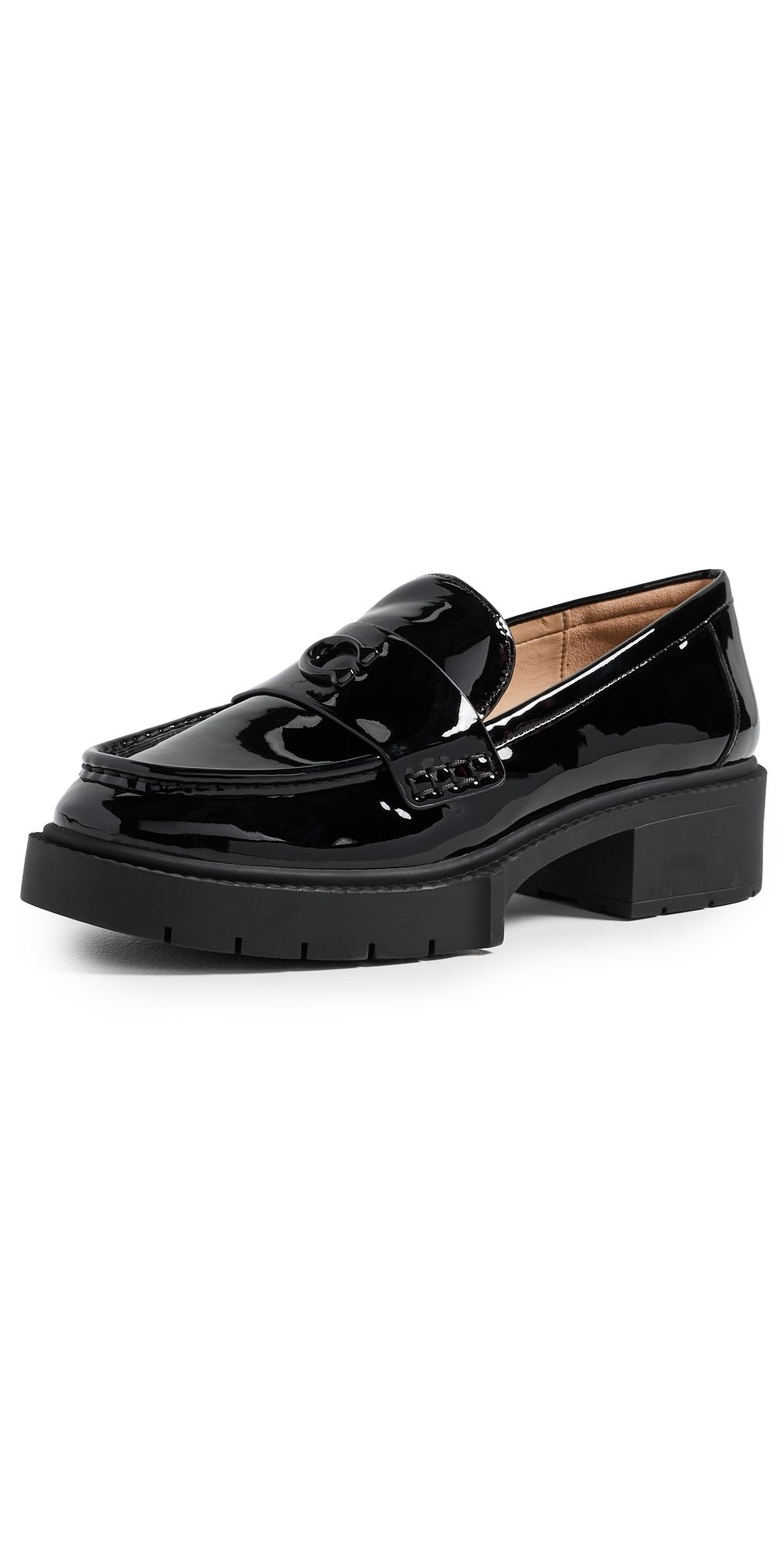 Coach Leah Loafers Black 5