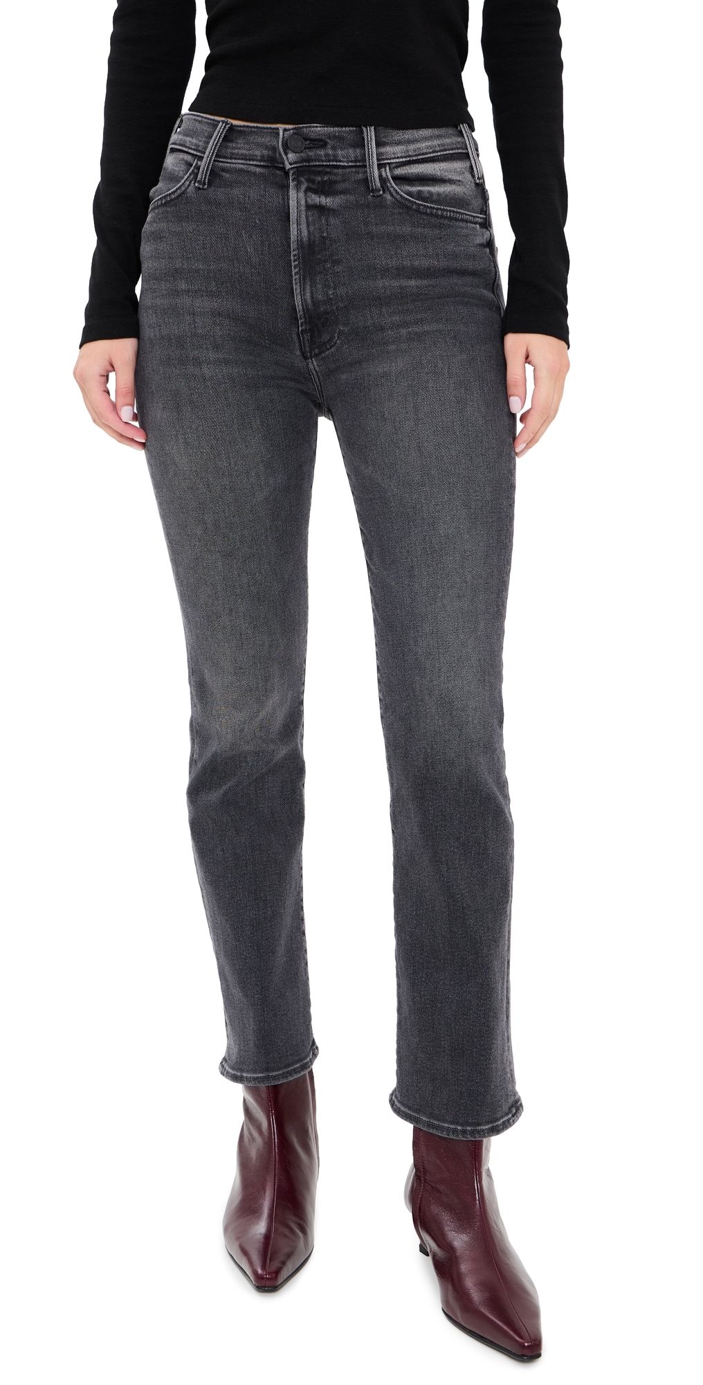 MOTHER The Hustler Ankle Jeans Can You Call My Phone 25