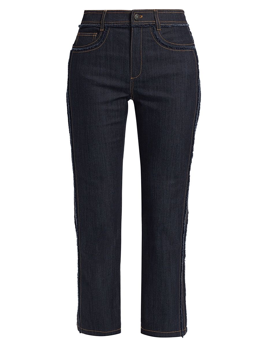 Women's Sallie Cropped Jeans - Indigo - Size 14