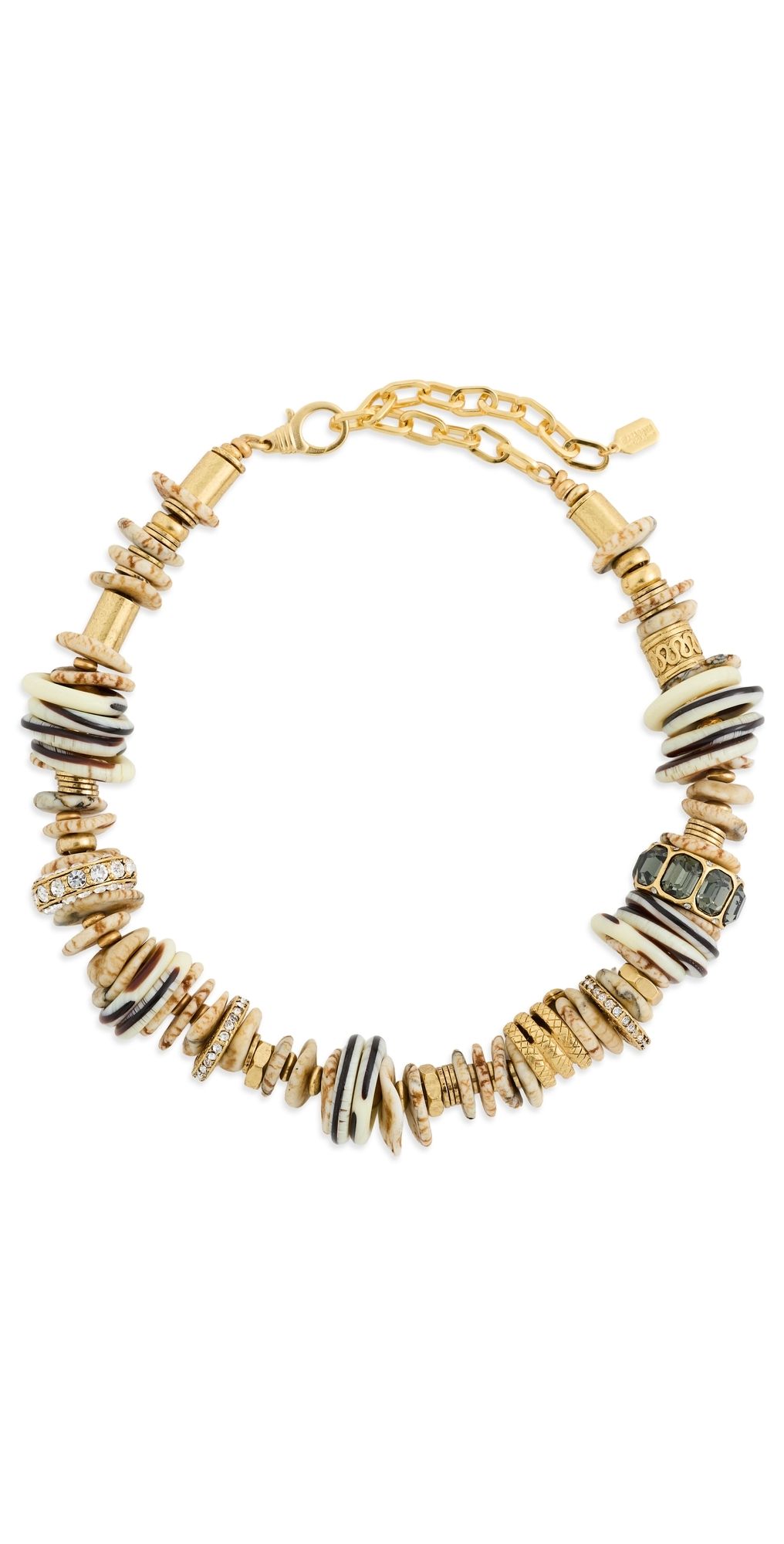 Elizabeth Cole Tillie Necklace Natural One Size