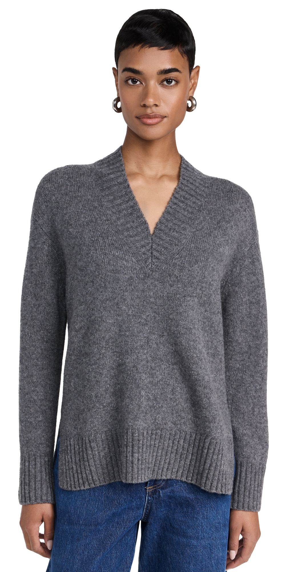 RAILS Gisella Cashmere Sweater Thunder XL
