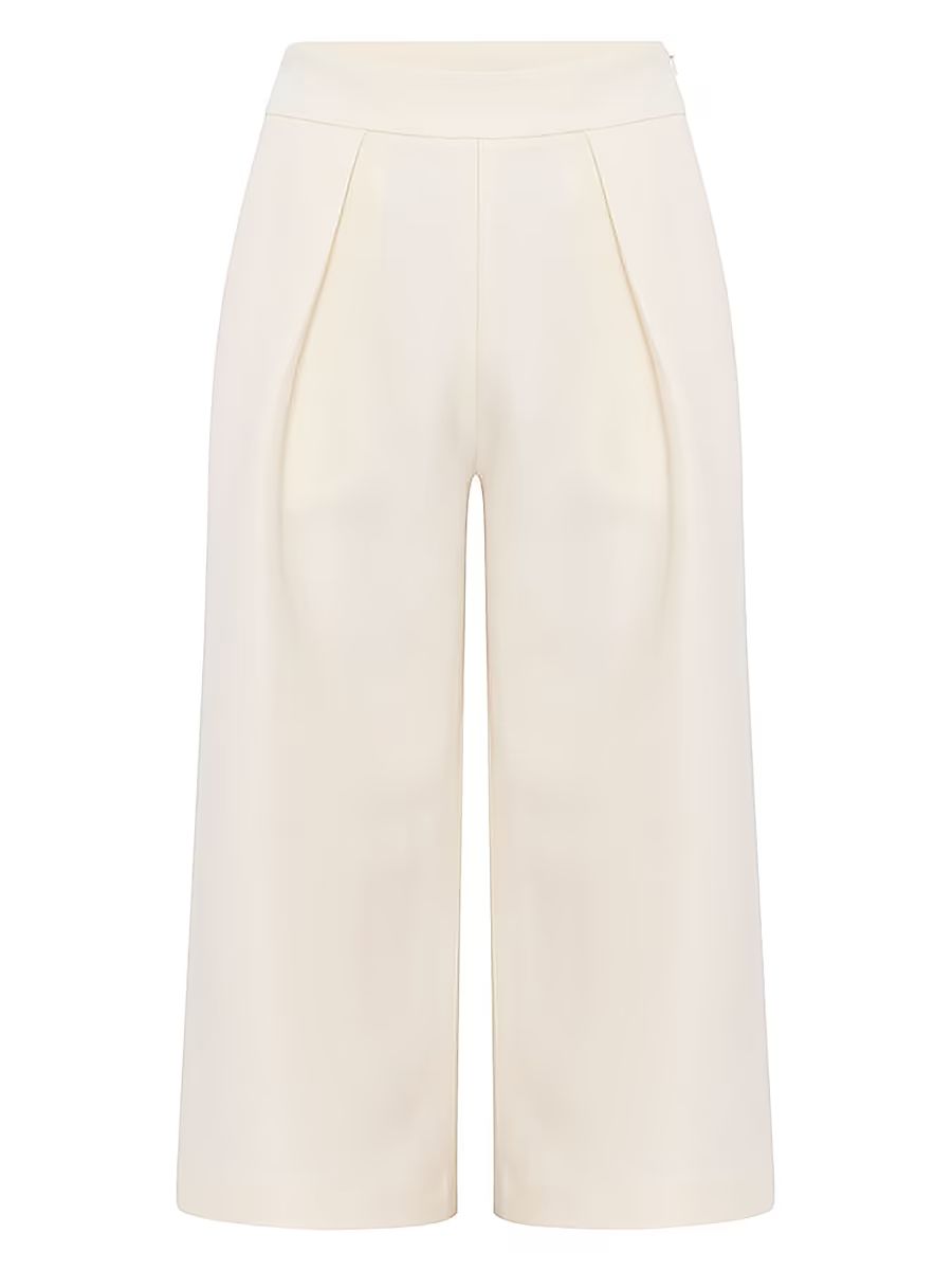 Women's Danny Wool-Blend Pants - Ivory - Size XS