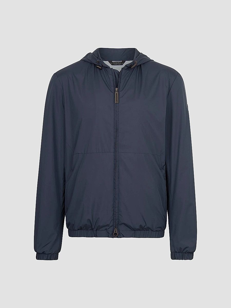 Stefano Ricci Men's Refined Performance Jacket - Dark Blue - Size 48