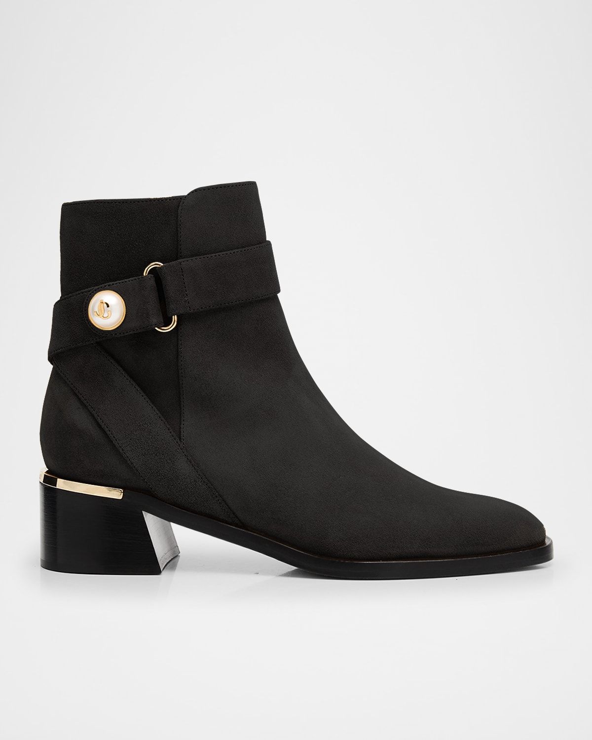 Noor 45 Suede Ankle Boots