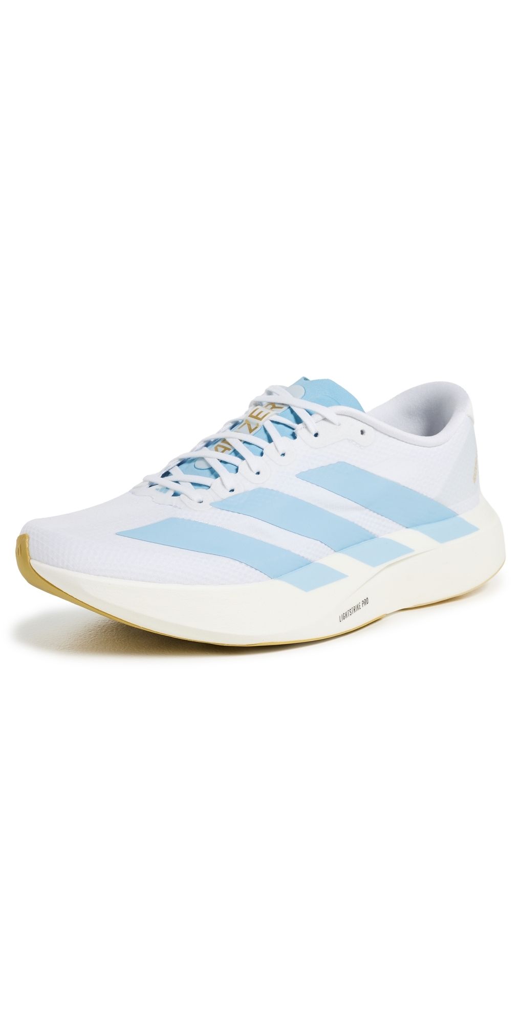 adidas Evo SL Sneakers White/Clear Blue/Matte Gold 6.5