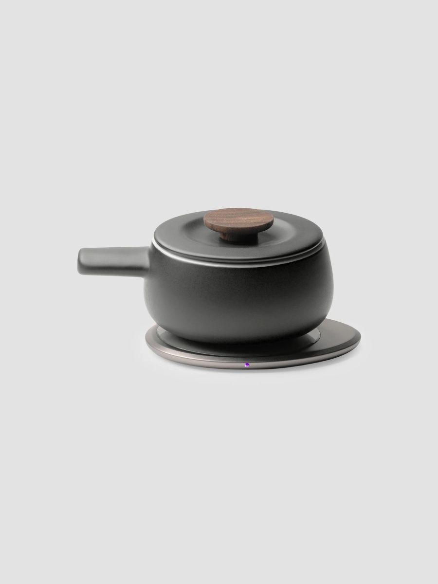 Fondi Self-Heating Fondue Set - Inkstone Black