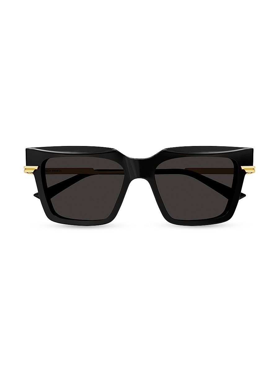 Women's Combi Acetate 53MM Square Sunglasses - Black