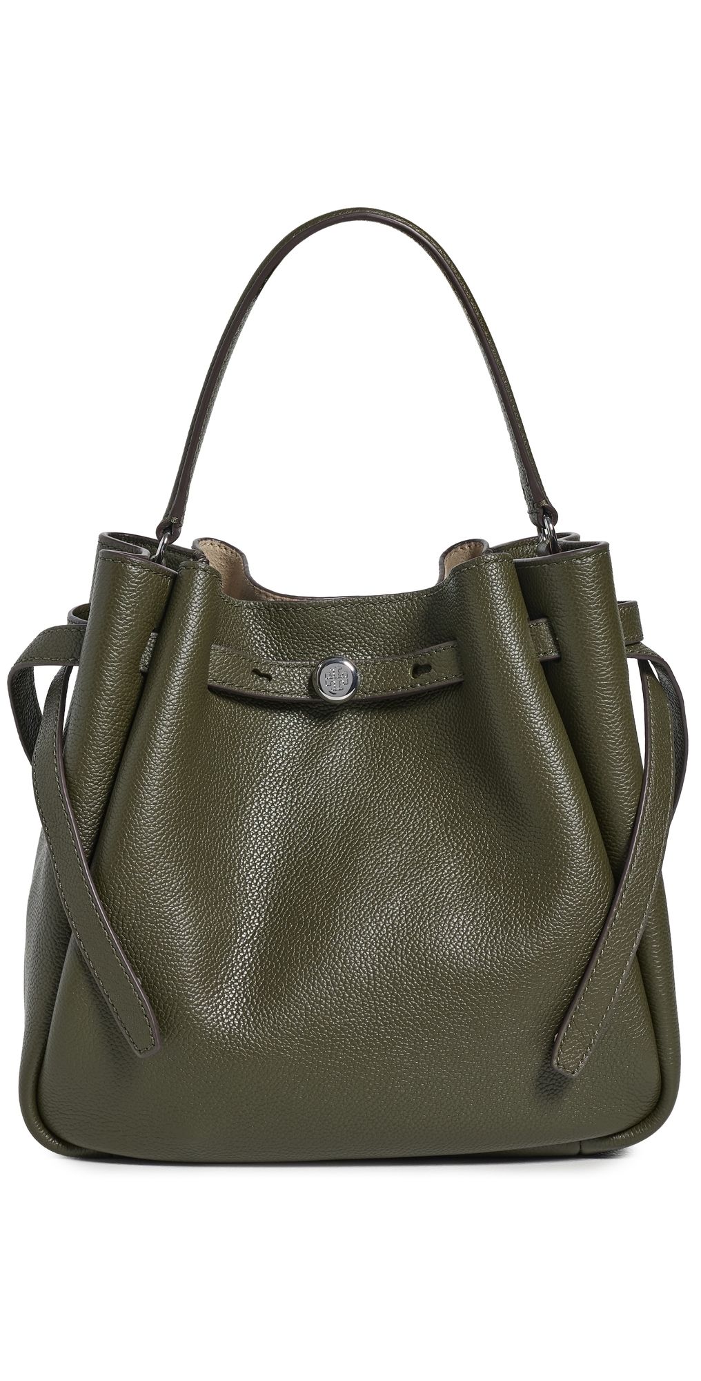 Tory Burch Romy Bucket Bag Leccio One Size