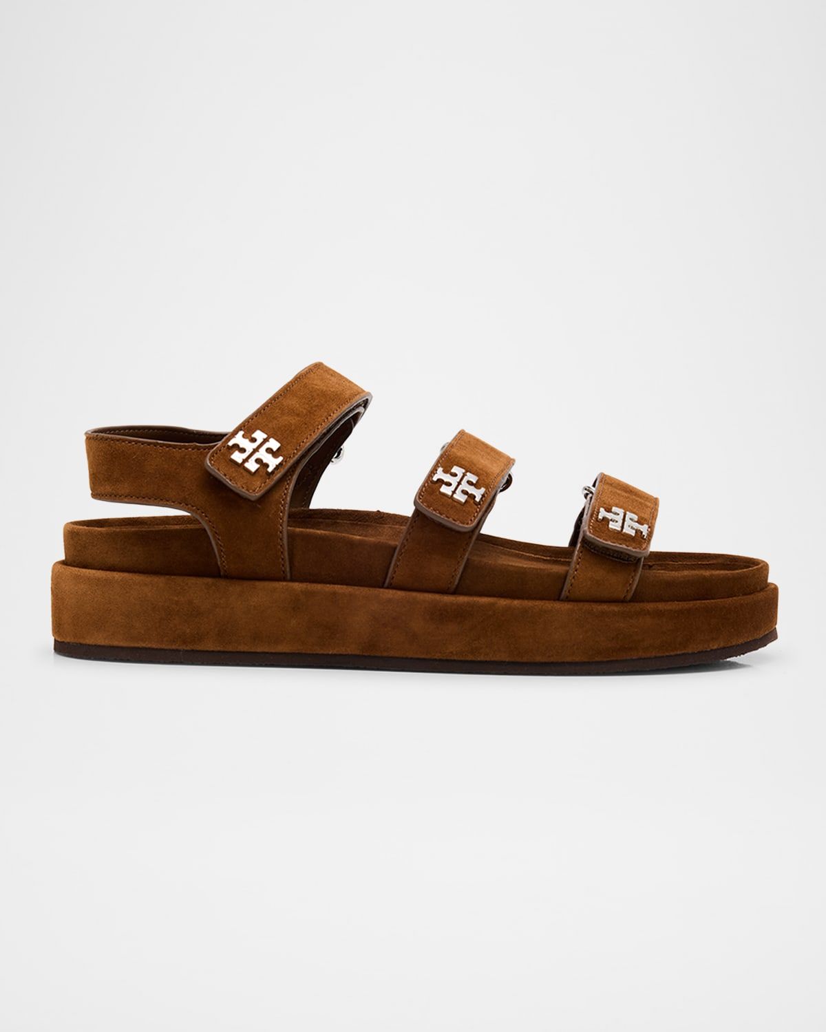Kira Suede Sport Triple-Strap Sandals