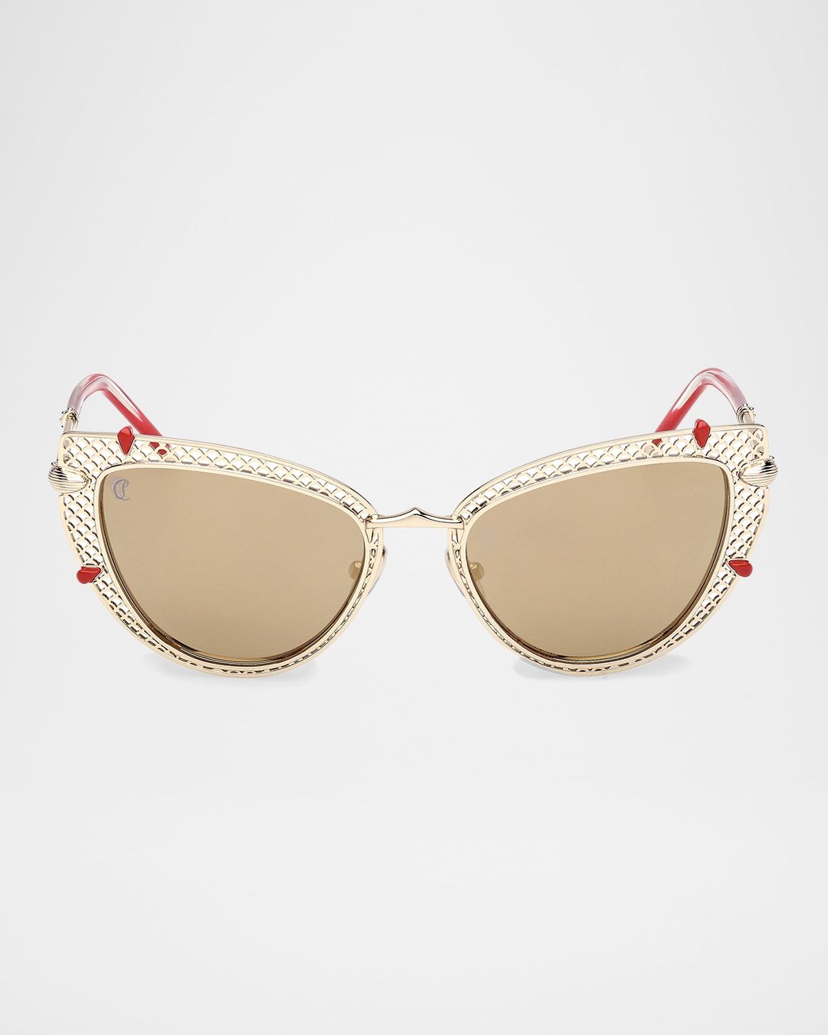 Miss Z Metal Cat-Eye Sunglasses