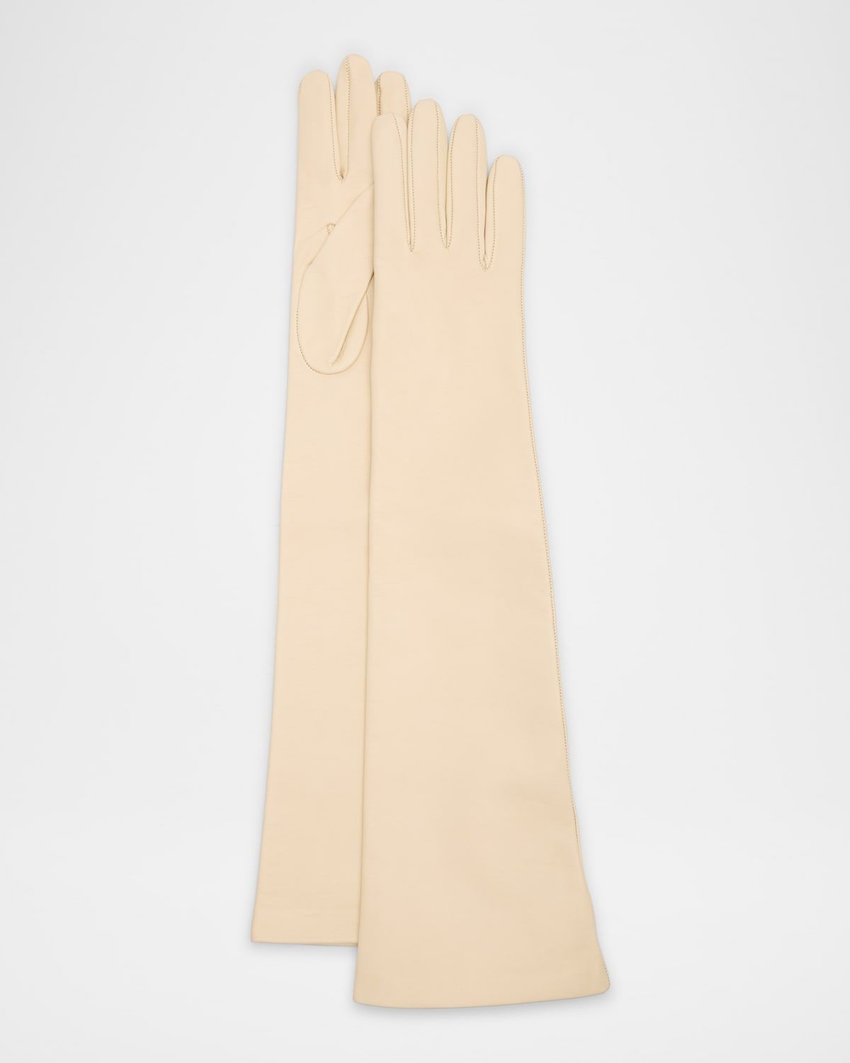 Shearling Elongated Gloves