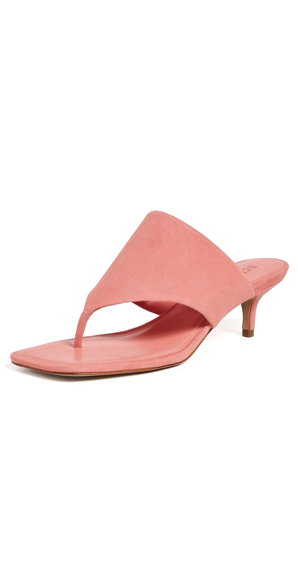 Schutz Sage Kitten Sandals Sweet Coral 8.5