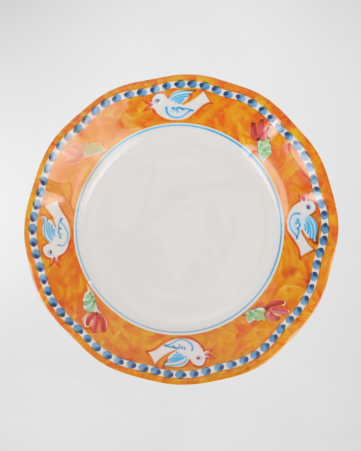 Melamine Campagna Uccello Salad Plate
