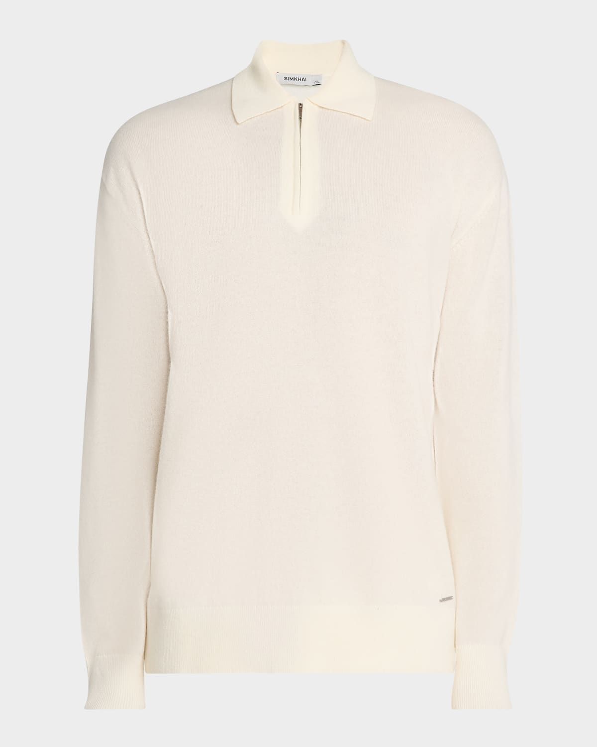 Men & apos;s Geoff Cashmere Quarter-Zip Sweater