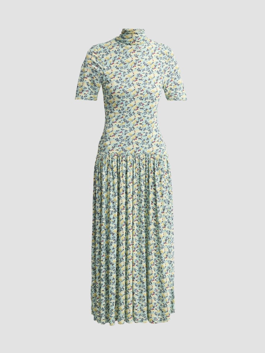 Ulla Johnson Women's Philipa Floral Midi Dress - Acacia - Size XL