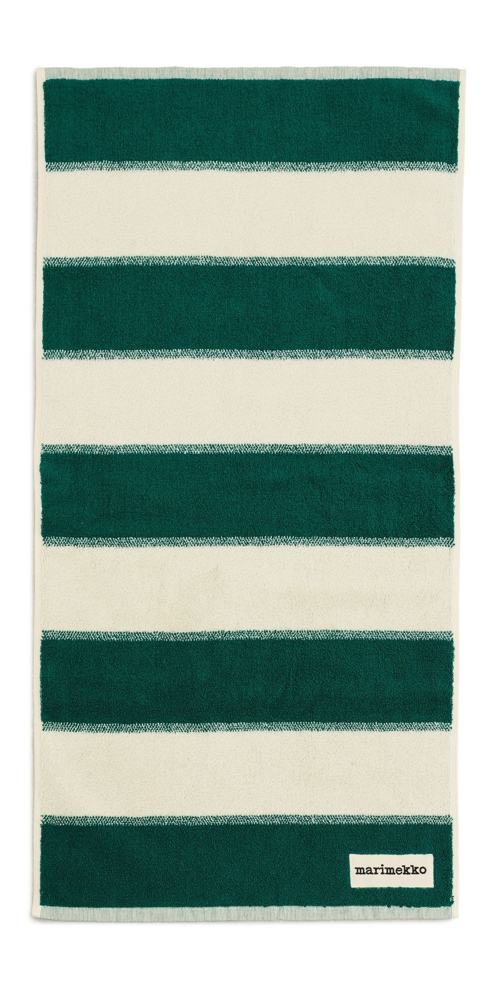 Marimekko Galleria Hand Towel Emerald/Melon One Size