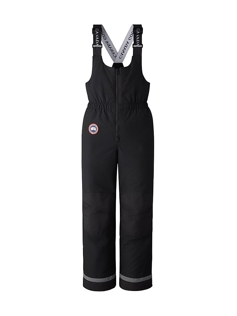 Kid's Eaglet Bib Ski Overalls - Black - Size 7