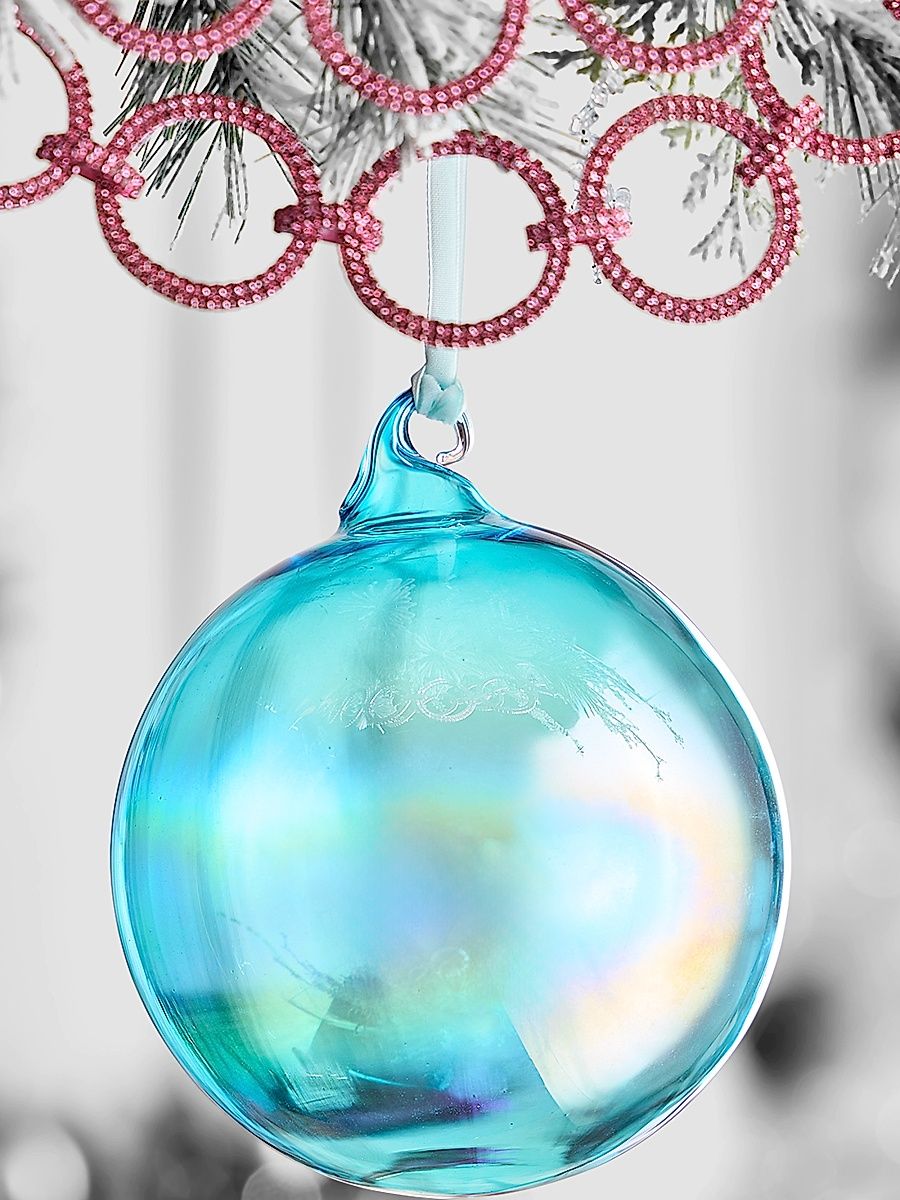 Bottle Glass Ball Ornament