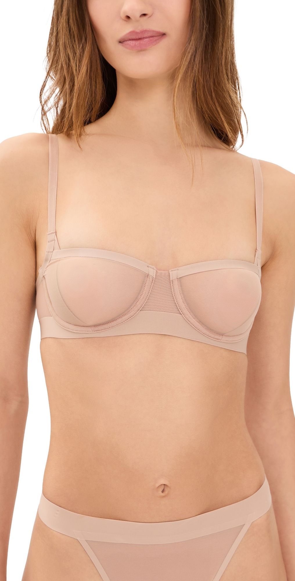Natori True Zen Balconette Underwire Bra Buff 34B