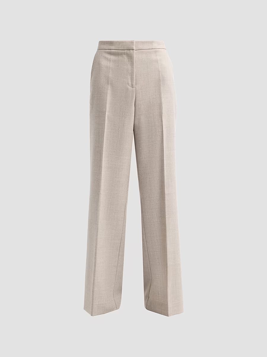Women's Beck Wool Brushed Twill Pants - Oat - Size XL