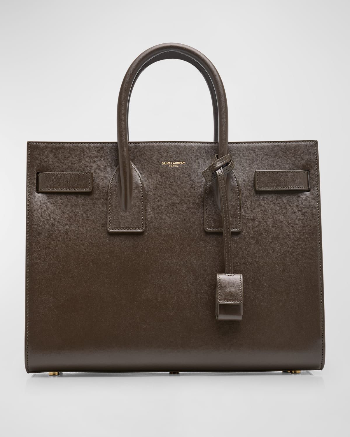 Sac De Jour Small Top-Handle Bag in Smooth Leather