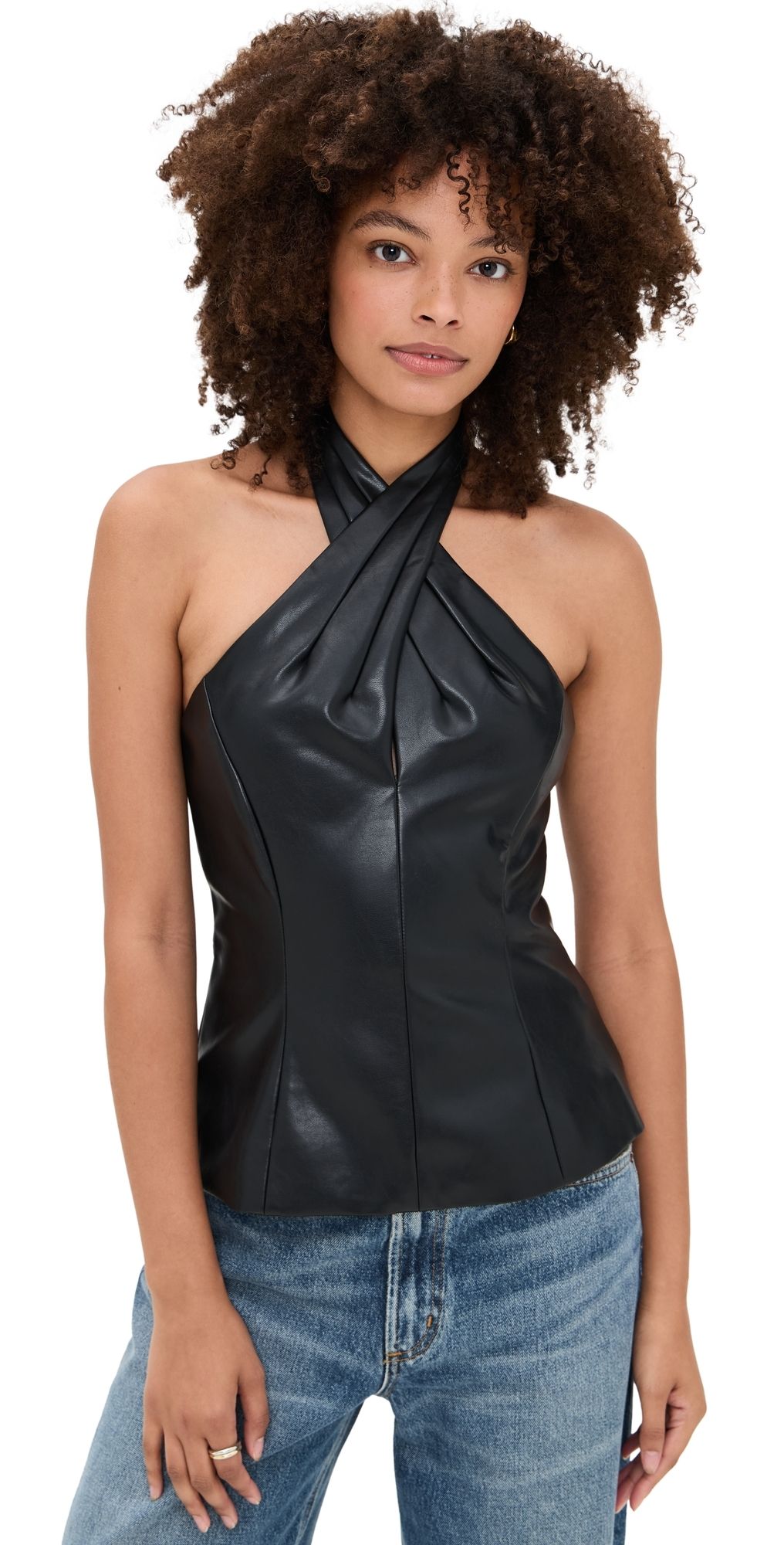 ASTR the Label Yaritza Top Black M