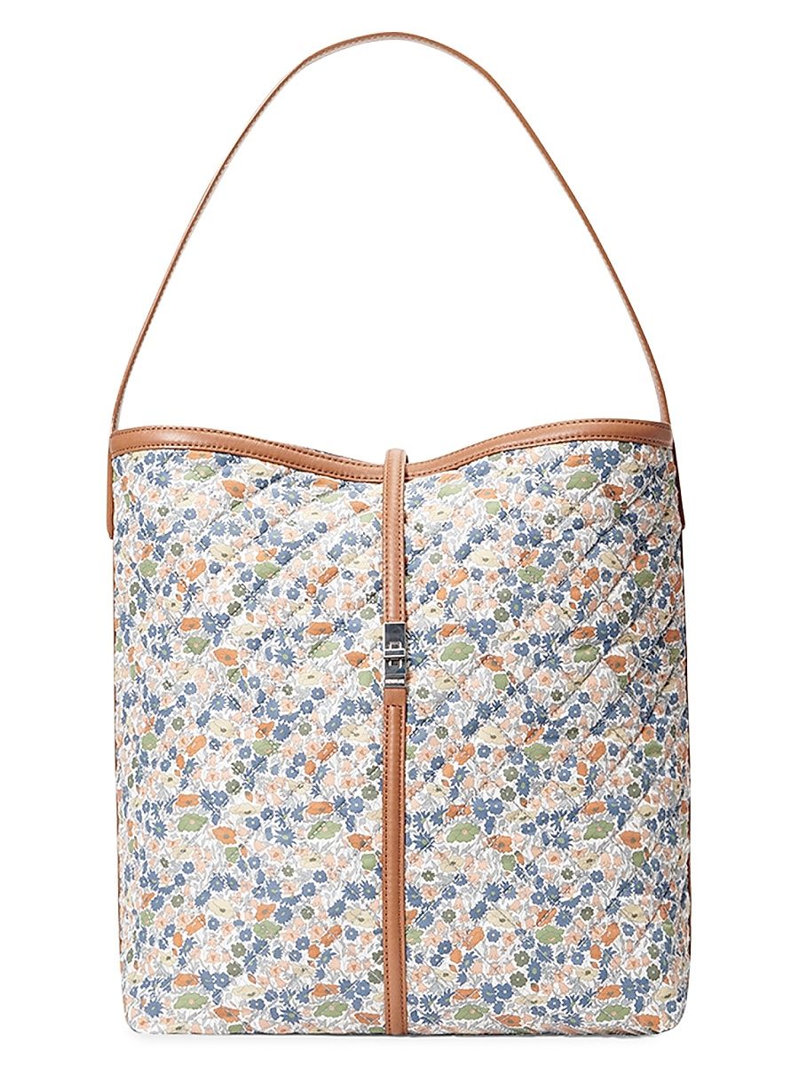 Women's Astor Floral Quilted Hobo Shoulder Bag