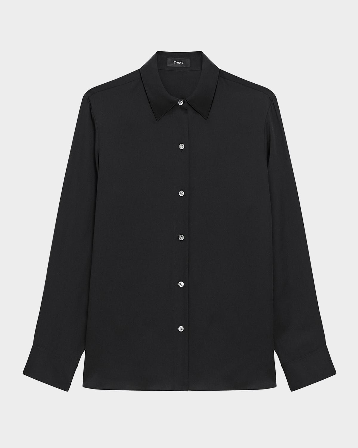 Silk Straight Shirt