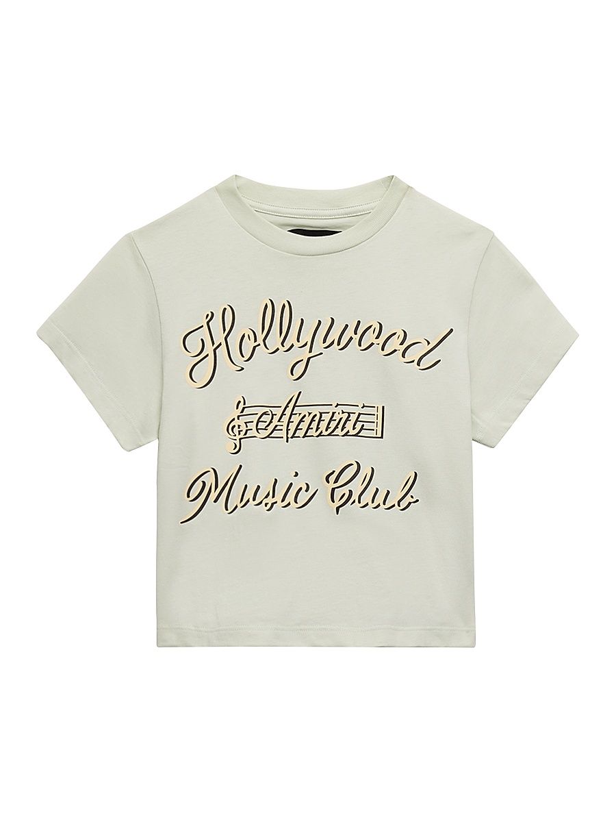 Little Boy's & Boy's Music Club Graphic T-Shirt - Light Green - Size 4