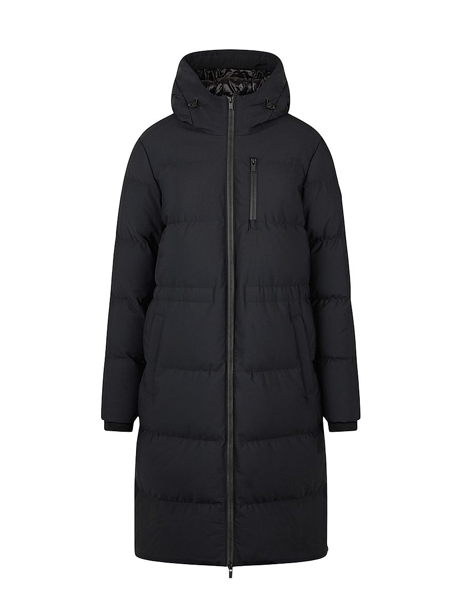 Women's Lenin Down Parka Coat - Black - Size Large