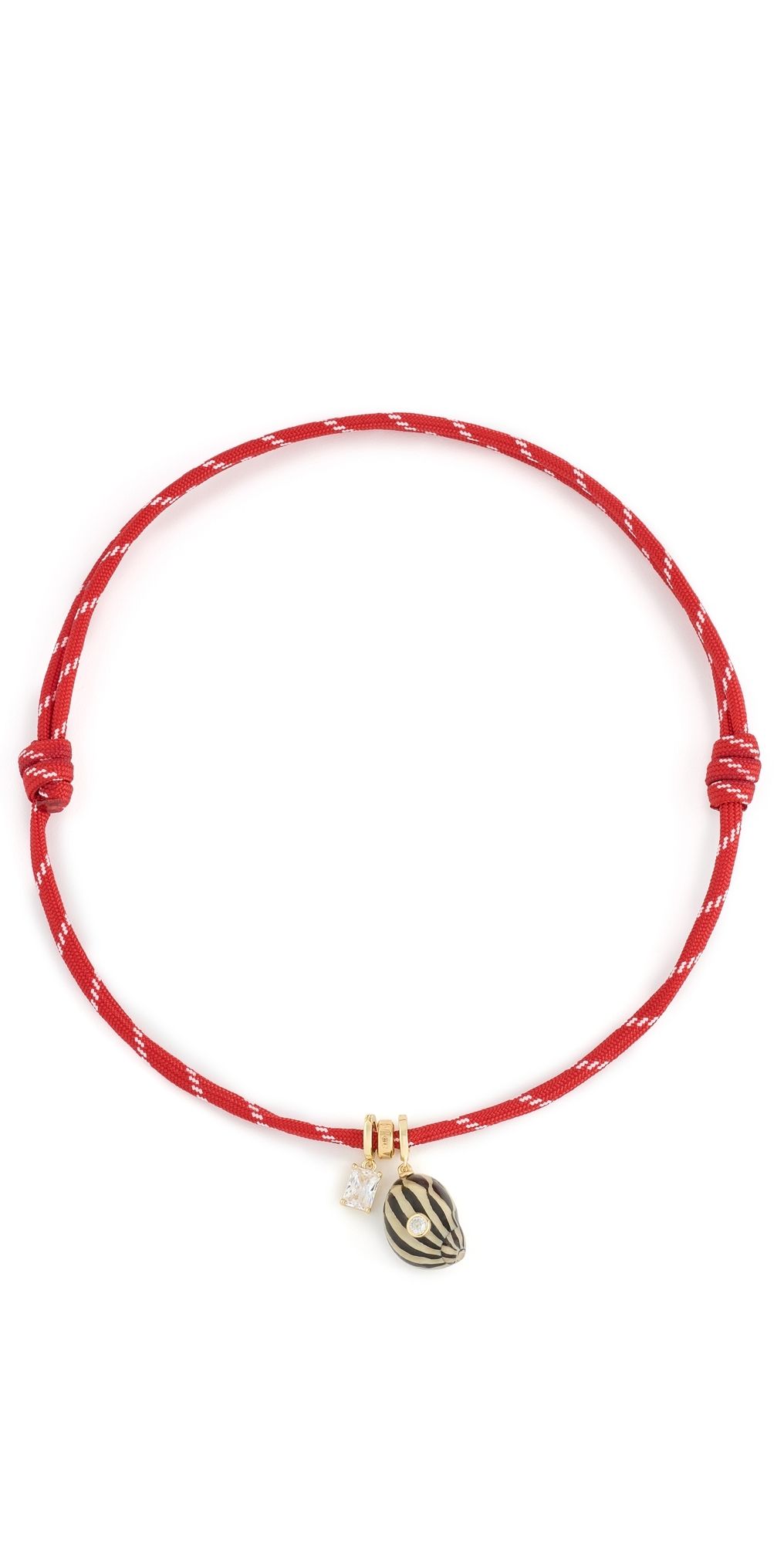 éliou Marais Paracord Necklace Red One Size