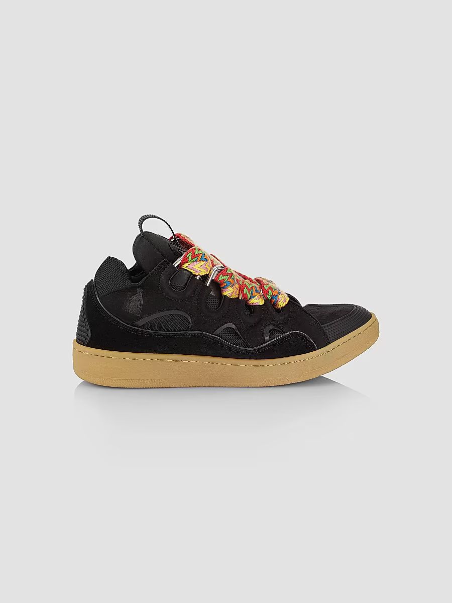 Lanvin Men's Curb Skate Sneakers - Black - Size 14