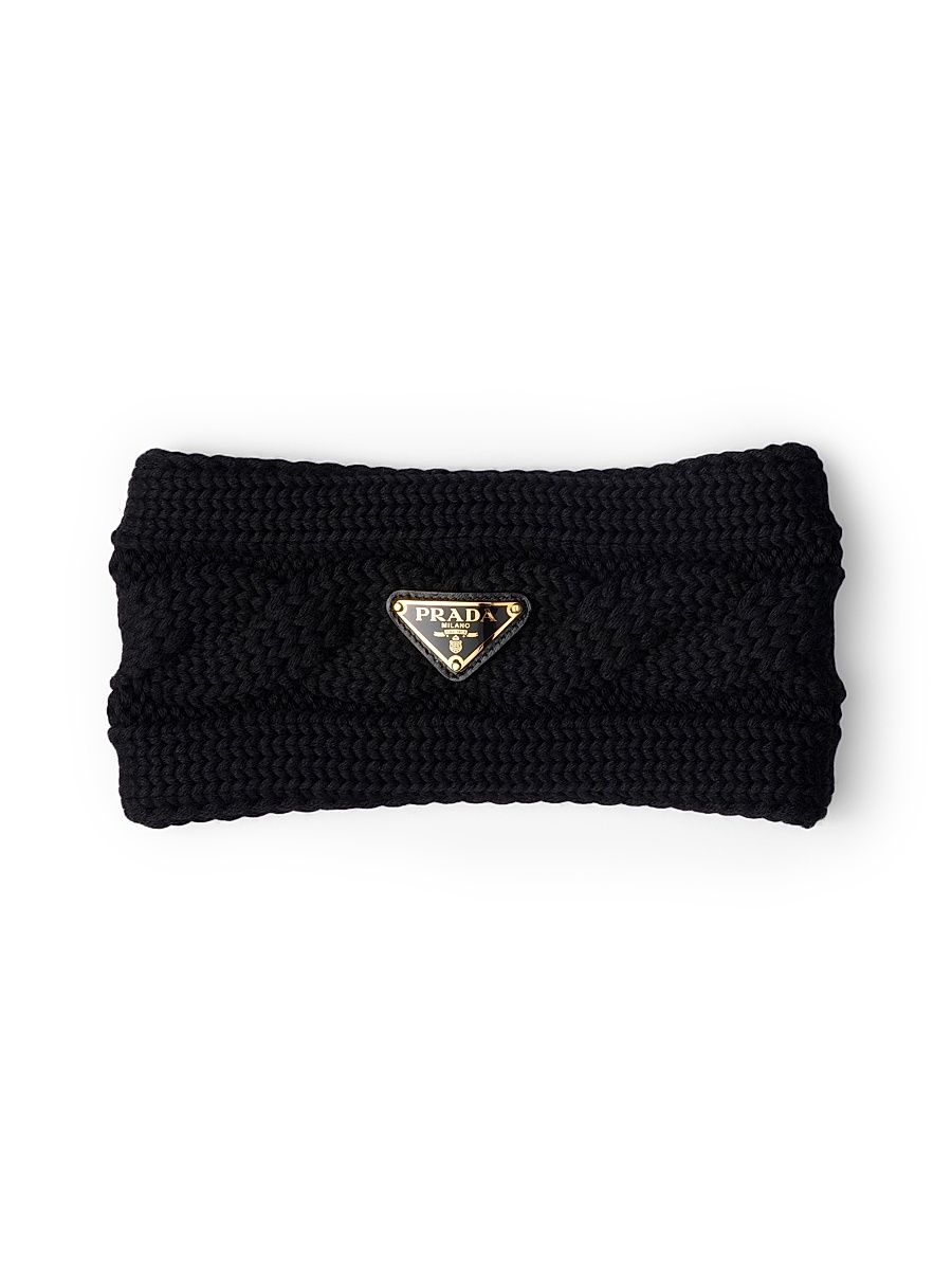 Women's Wool Headband - Black