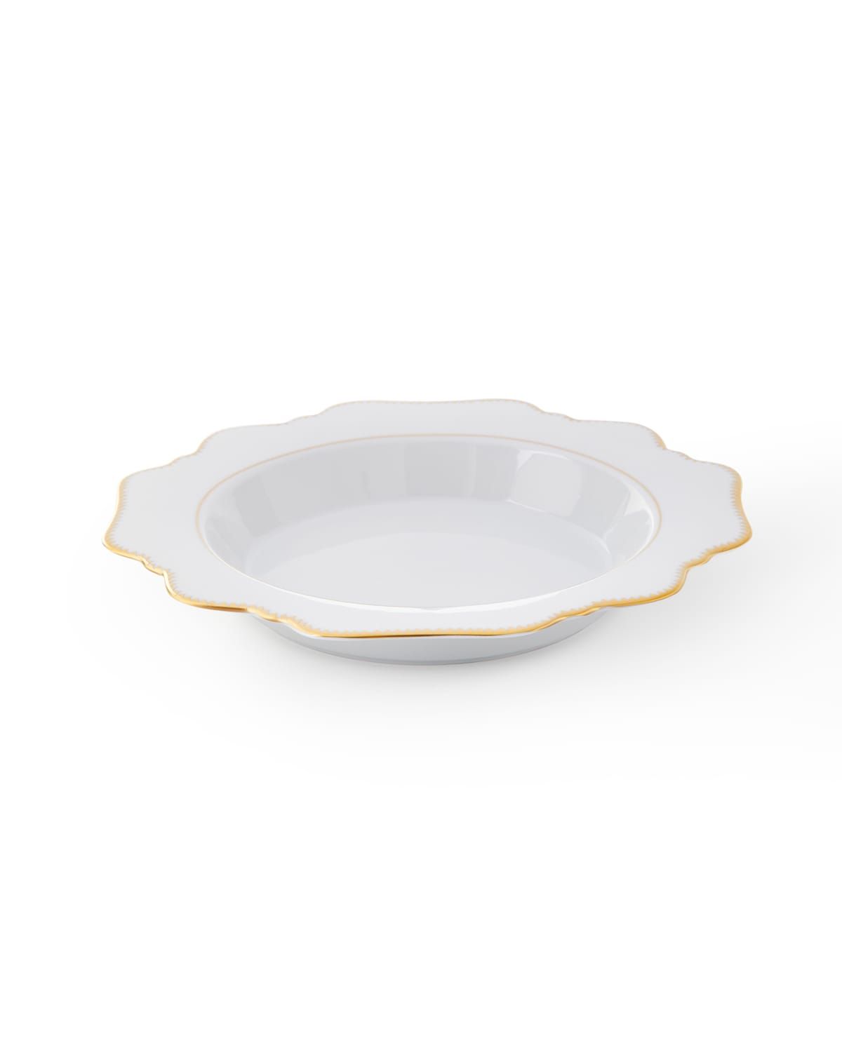 Simply Anna Antique Rimmed Soup Bowl