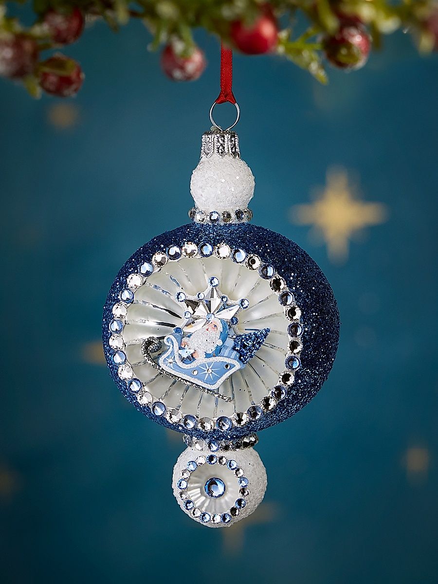 Du Barry Reflector Glass Ornament