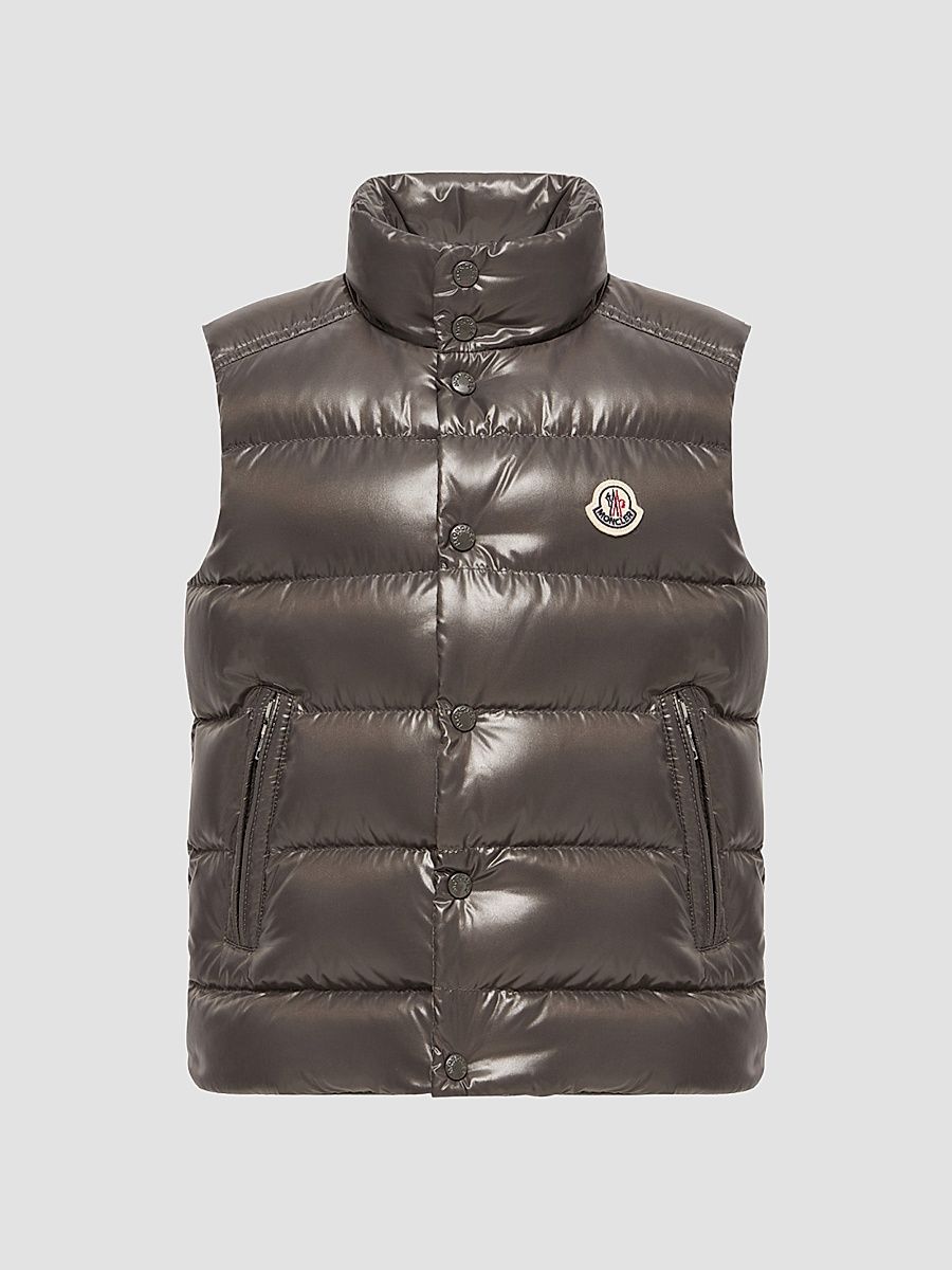 Moncler Boy's Little Boy's & Boy's Tib Puffer Vest - Gray - Size 14
