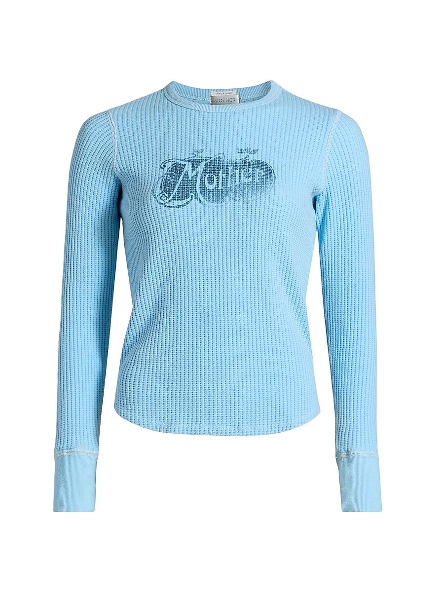 Women's Itty Bitty Goodie Goodie Thermal Long-Sleeve Shirt - Faded Mother - Size XL