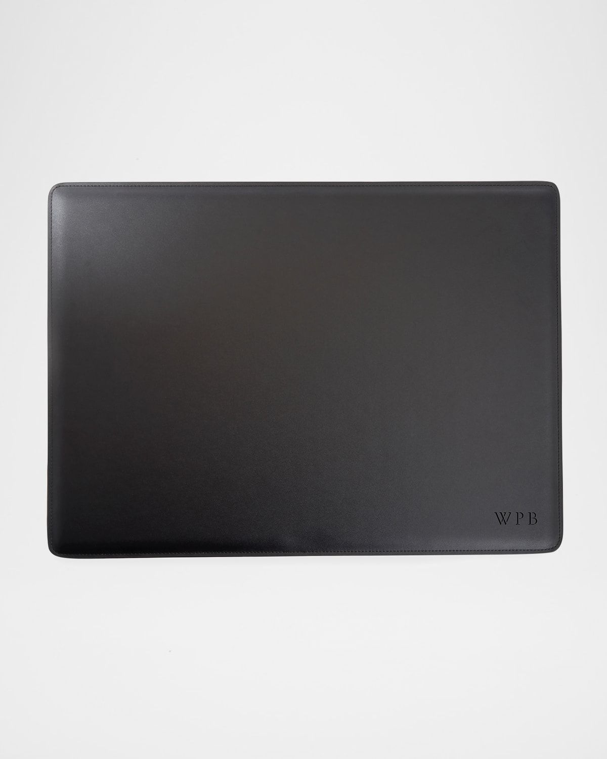 Personalized Leather Desk Pad, 22" x 16"