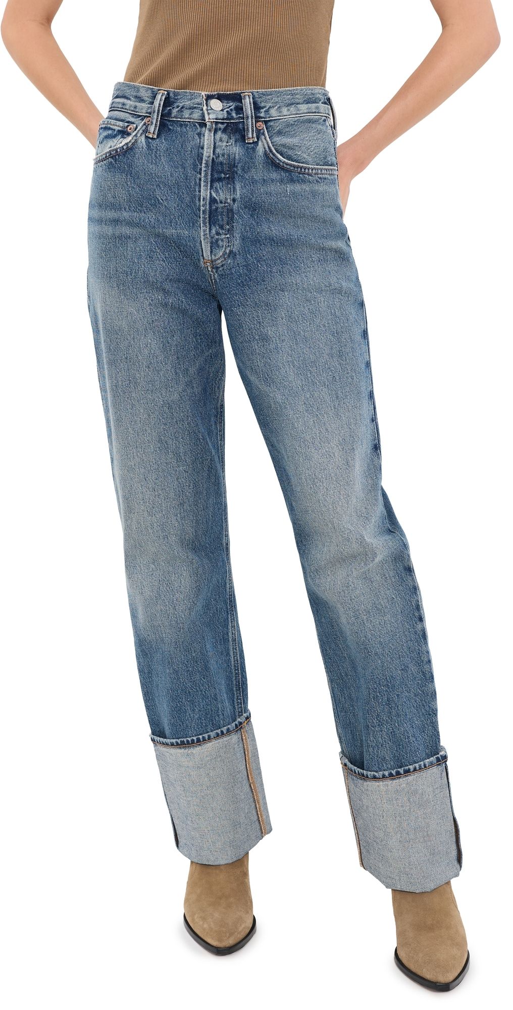 AGOLDE Big Cuff Jeans Liberty 28