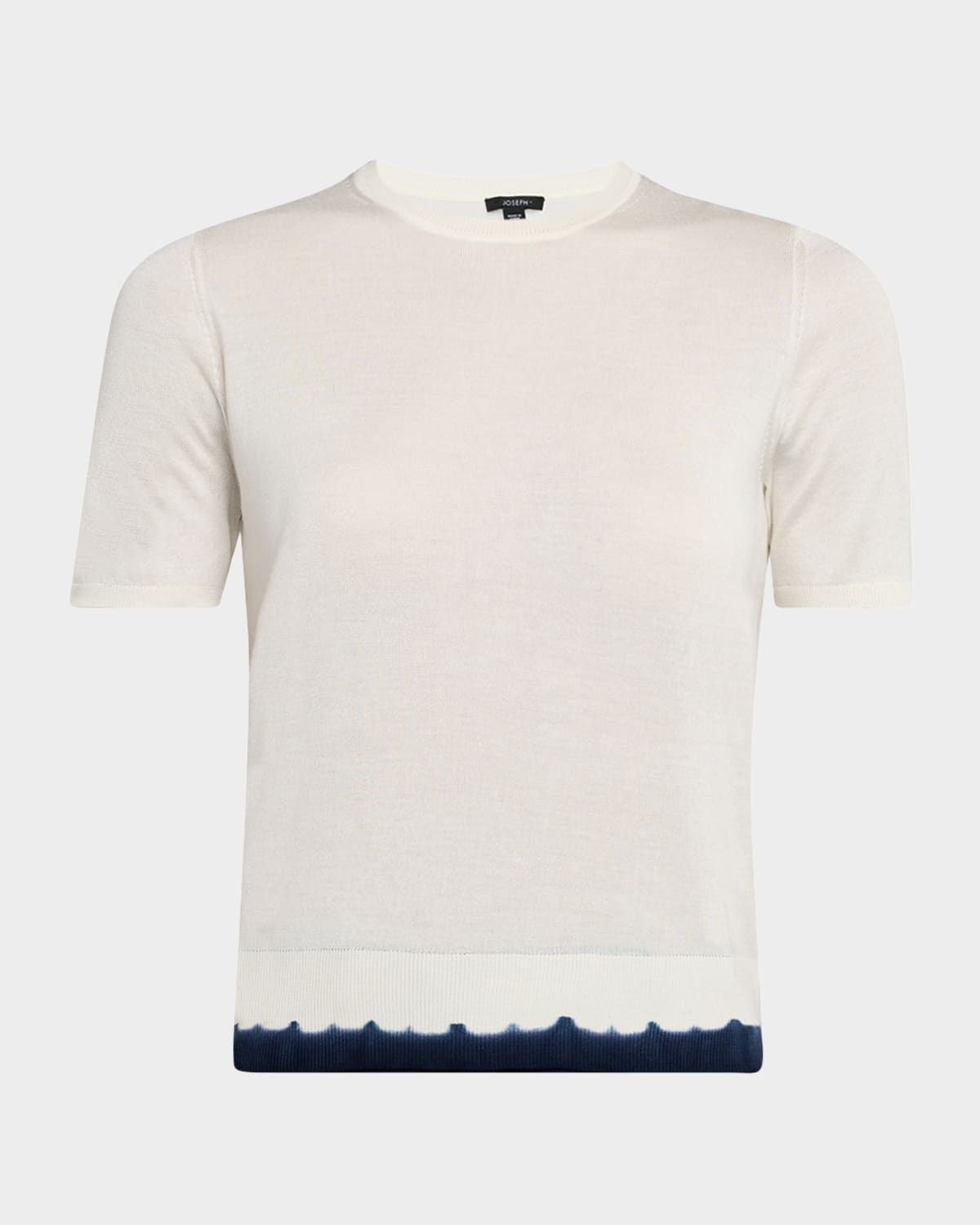 Crewneck Tie-Dye Knit Top