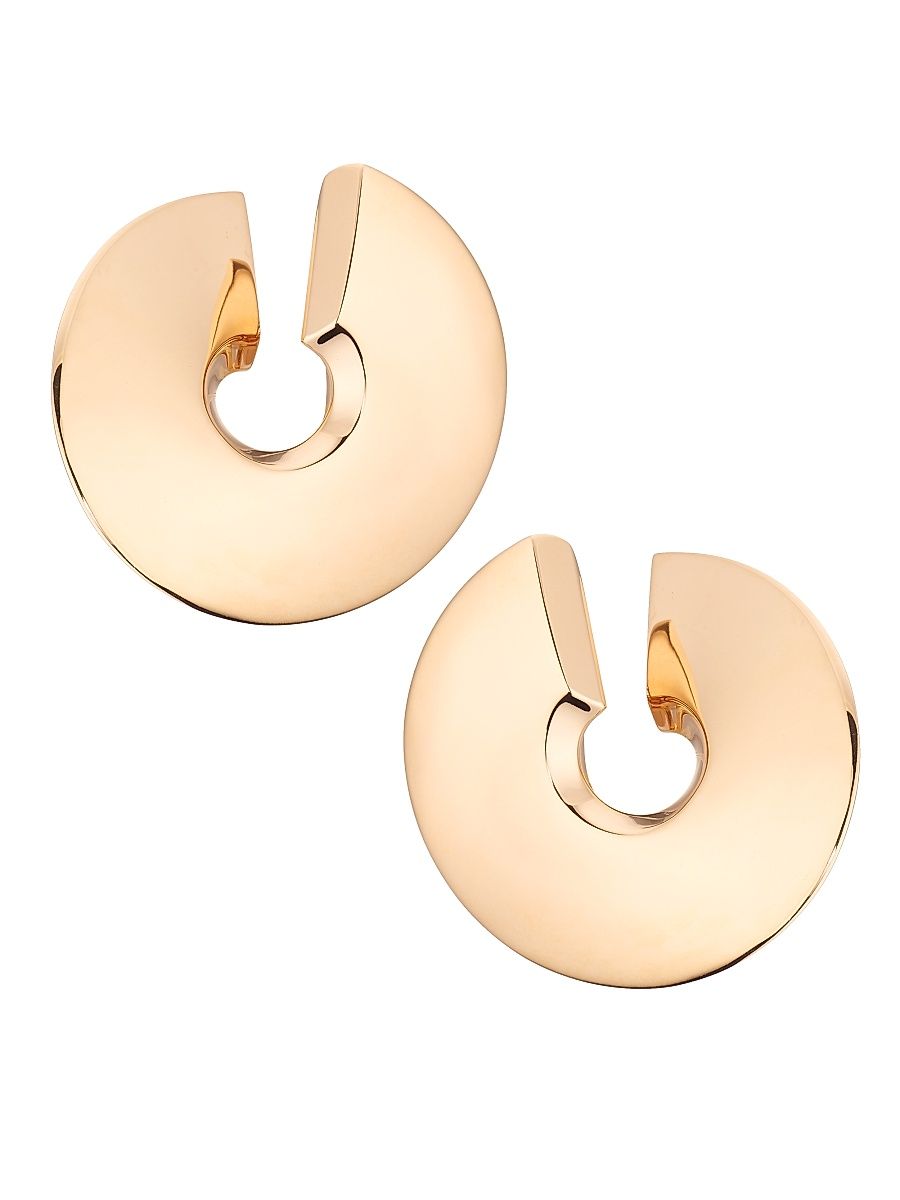 Vhernier Women's Verso 18K Rose Gold Large Clip-On Earrings - Rose Gold