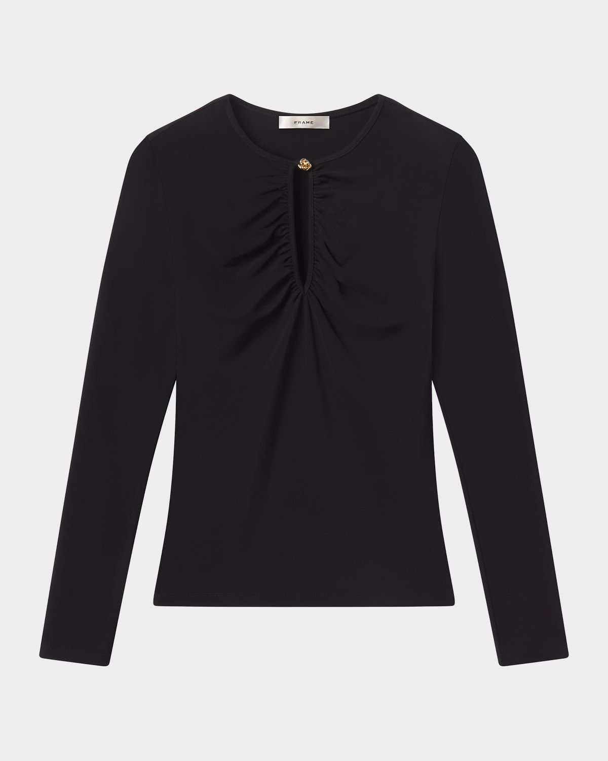 The Keyhole Matte Jersey Top