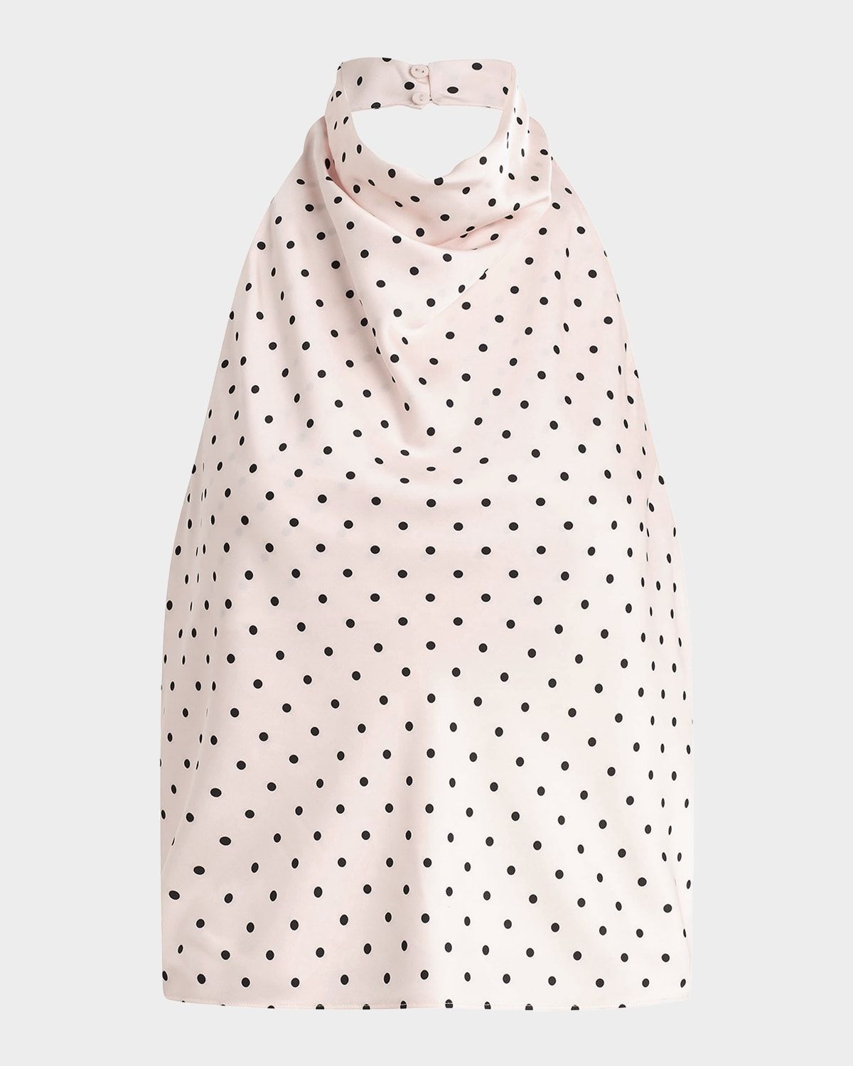 The Ines Draped Halter Top