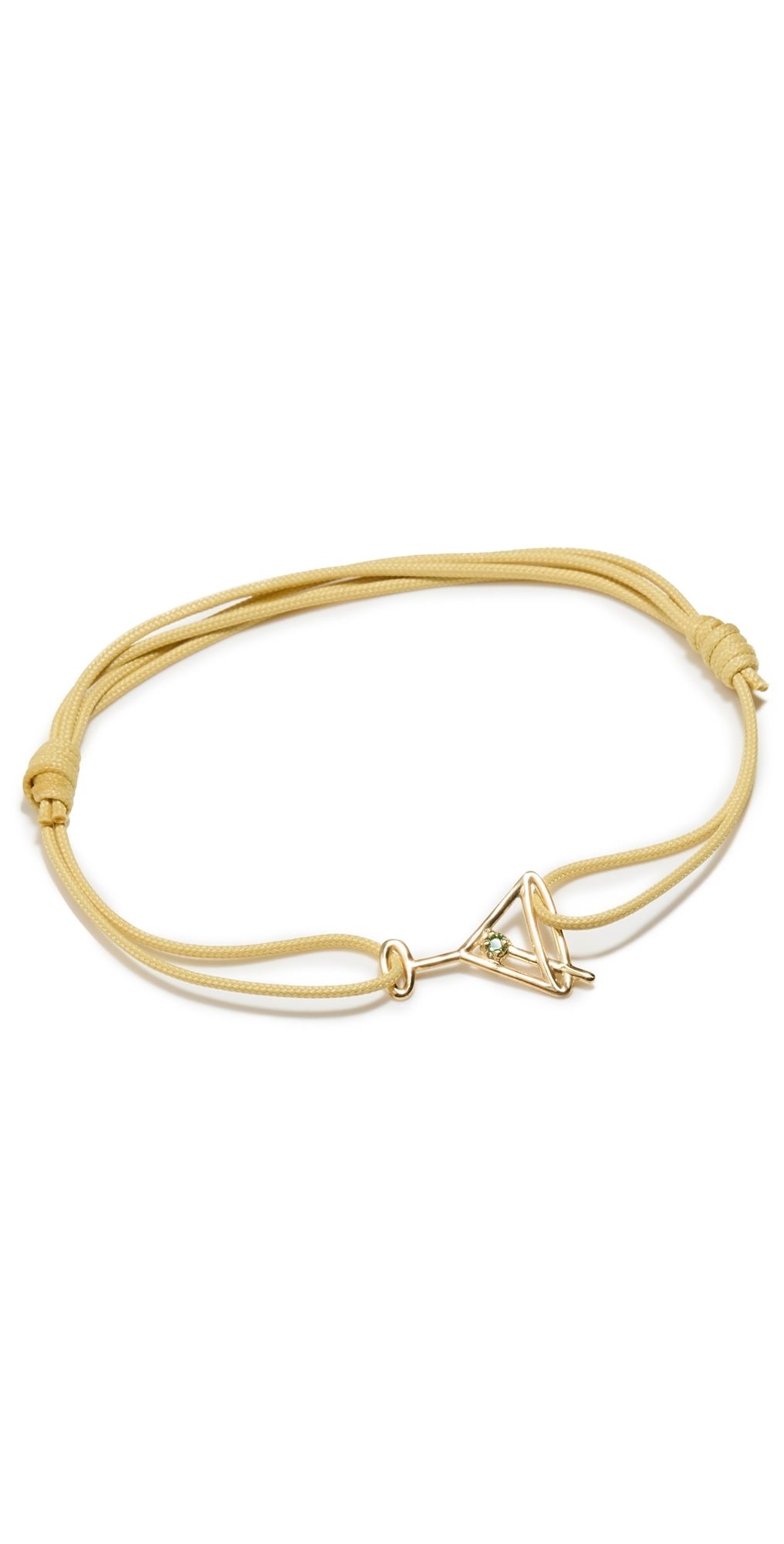 ALIITA Martini Esmeralda Bracelet Yellow Gold One Size