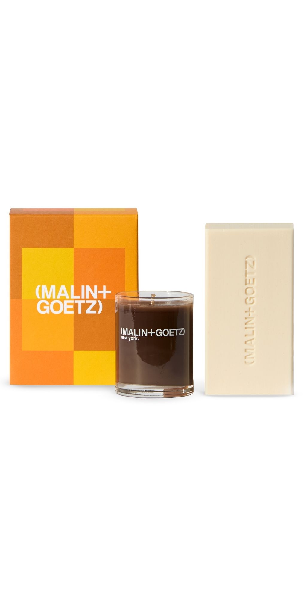 MALIN+GOETZ Twist of Rum Candle + Hydrating Bar Set No Color One Size