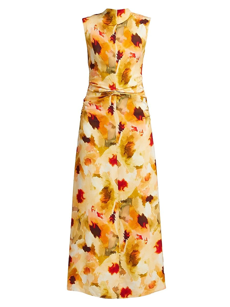 Women's Redhill Floral Sleeveless Maxi Dress - Poppy Bouquet - Size 10
