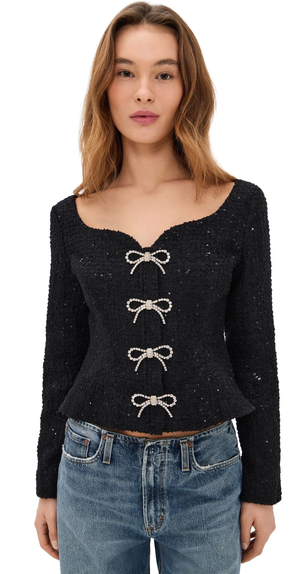 Hill House Home The Bec Jacket Black XXXS