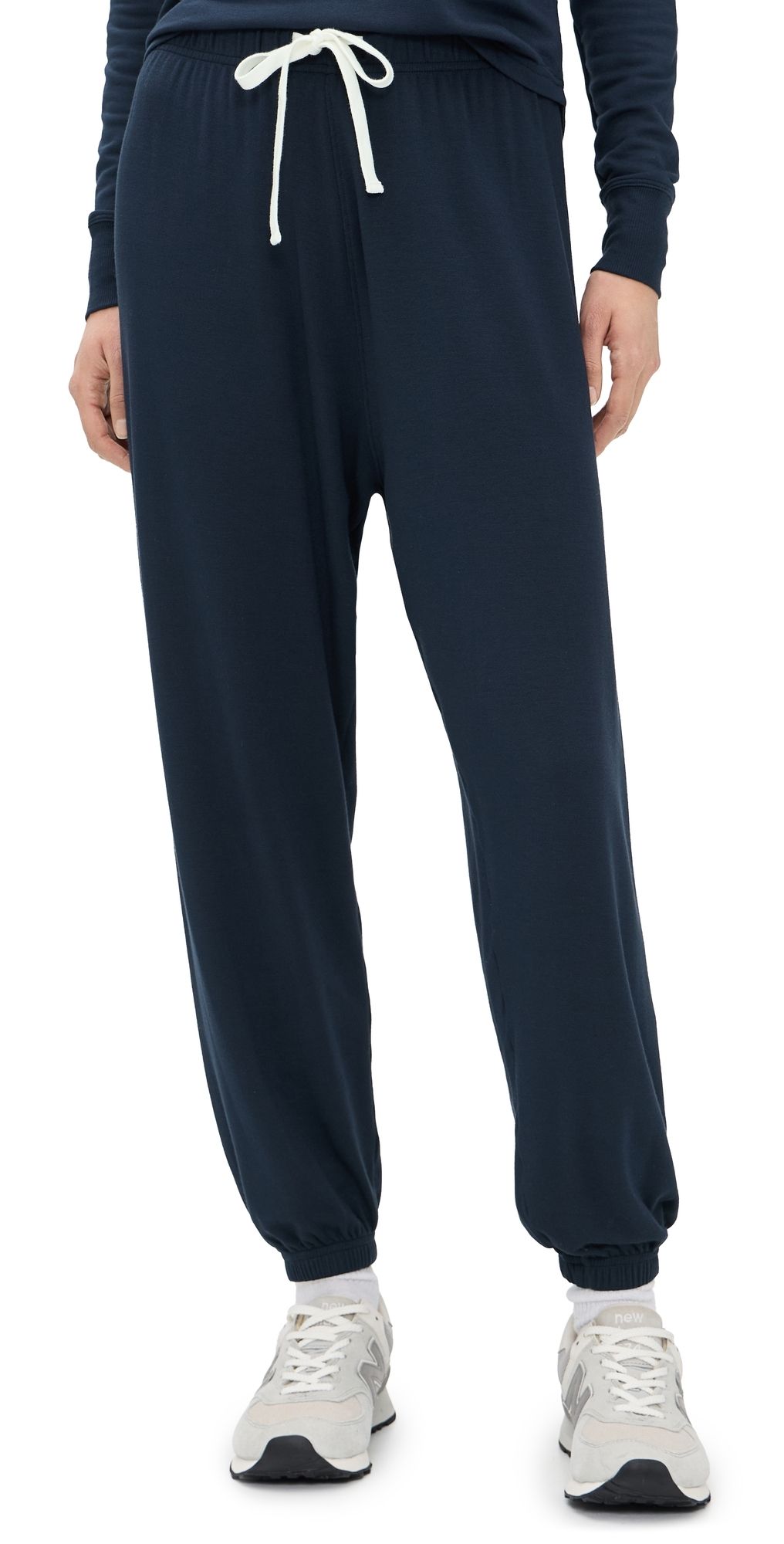 Splits59 Andie Oversized Fleece Sweatpants Indigo XL