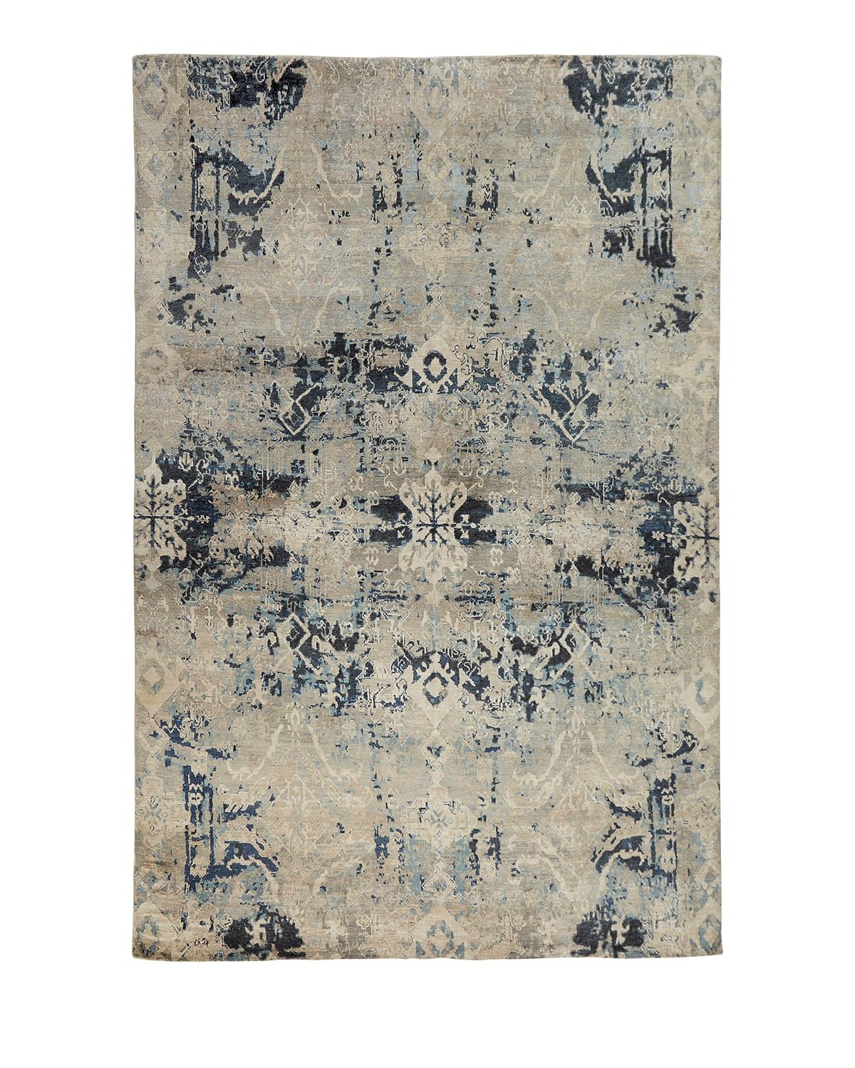 Zaffre Hand-Knotted Rug